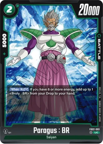 Paragus : BR  FB02-093 — Blazing Aura (FB02)