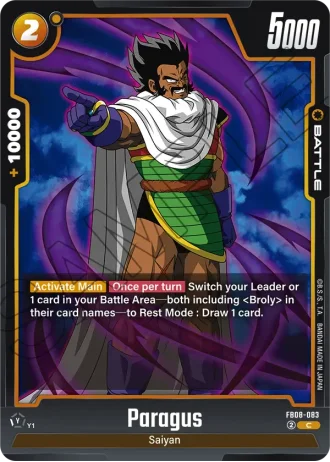 Paragus FB08-083 — Saiyan's Pride (FB08)