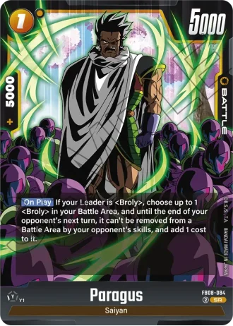 Paragus  FB08-084 — Saiyan's Pride (FB08)
