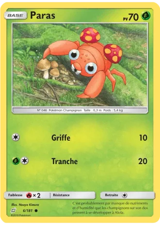 Paras #6/181 — Duo de Choc