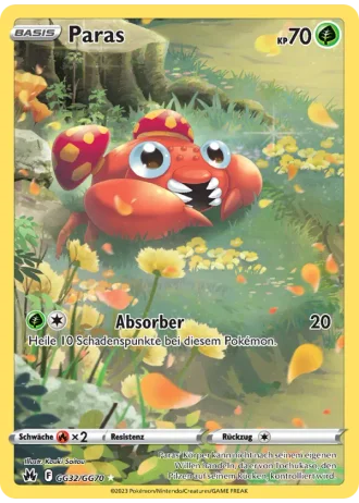 Paras GG32/70 — Galar-Galerie (Zenit der Könige)
