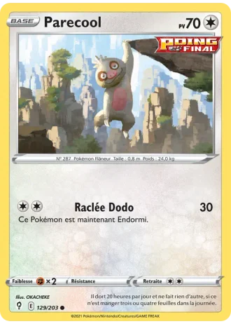 Parecool #129/203 — Évolution Céleste