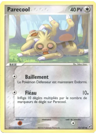 Parecool #73/107 — EX Deoxys
