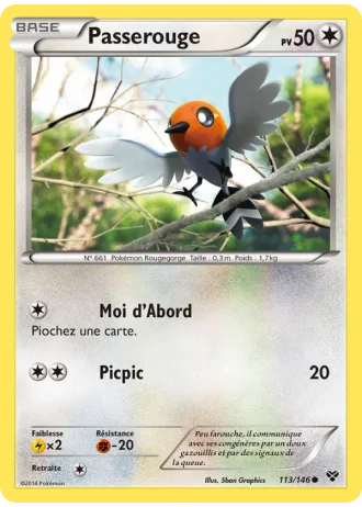 Passerouge #113/146 — XY