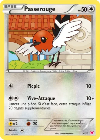 Passerouge #4 — XY Kit du dresseur (Latias)