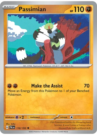 Passimian #118/193 — Paldea Evolved