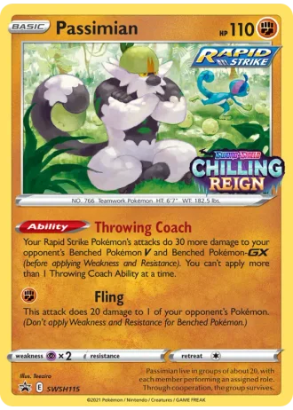 Passimian SWSH115 — Sword & Shield Promos