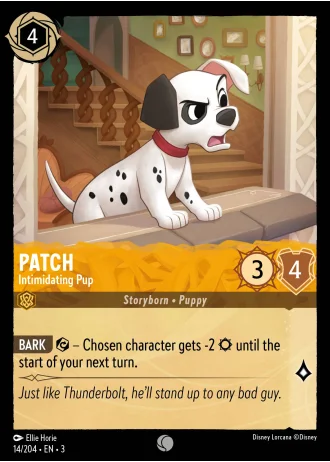 Patch - Intimidating Pup #14/204 — Into the Inklands