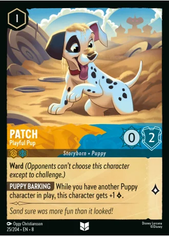 Patch - Playful Pup #25/204 — Reign of Jafar