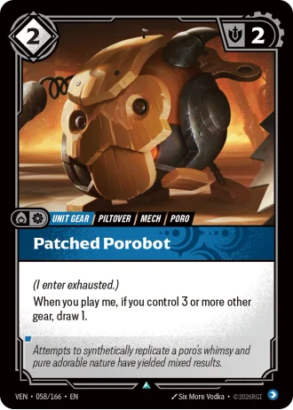 Patched Porobot #058/166 — Vendetta