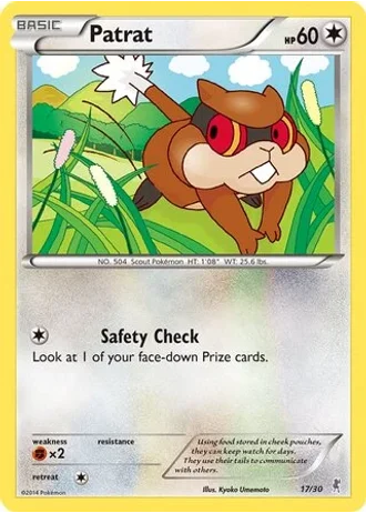 Patrat #17 — XY trainer Kit (Bisharp)