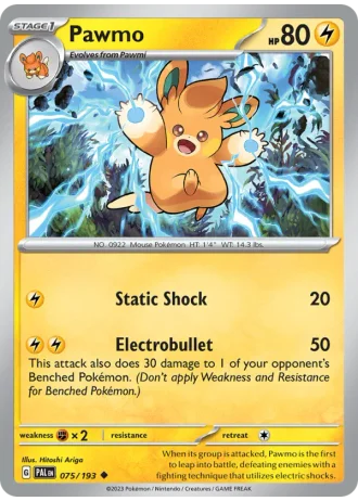 Pawmo #075/193 — Paldea Evolved