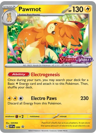 Pawmot #006 — Scarlet & Violet Promos