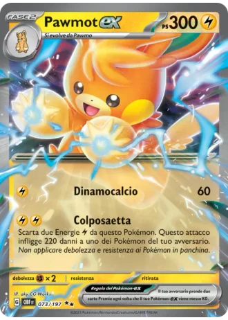 Pawmot ex #073 — Ossidiana Infuocata