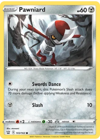 Pawniard #103/163 — Battle Styles