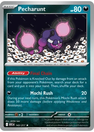 Pecharunt #143 — Ascended Heroes