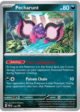 Pecharunt #149 — Scarlet & Violet Promos