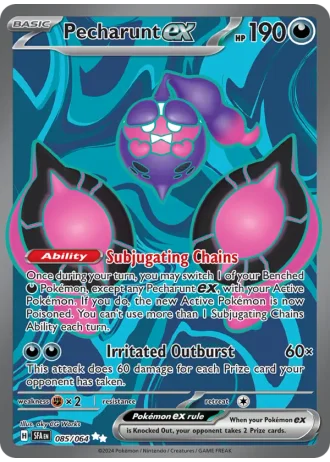 Pecharunt ex #085/64 — Shrouded Fable