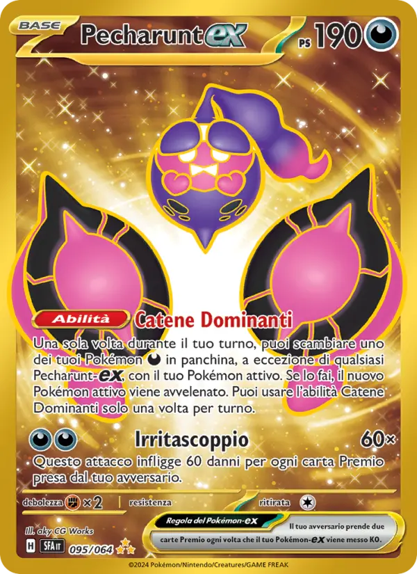 Pecharunt ex #095 — Segreto Fiabesco