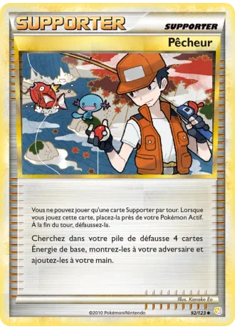 Pêcheur #92/123 — HeartGold SoulSilver