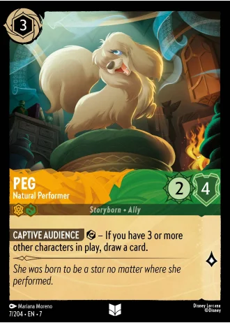 Peg - Natural Performer #7/204 — Archazia's Island