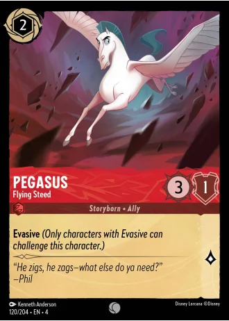 Pegasus - Flying Steed #120/204 — Ursula's Return