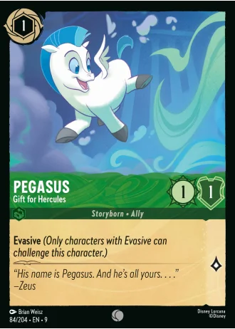 Pegasus - Gift for Hercules #84/204 — Fabled