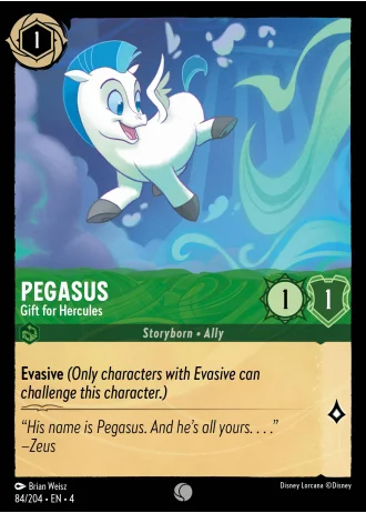 Pegasus - Gift for Hercules #84/204 — Ursula's Return