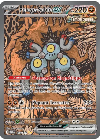 Pelage-Sablé ex #159/131 — Évolutions Prismatiques