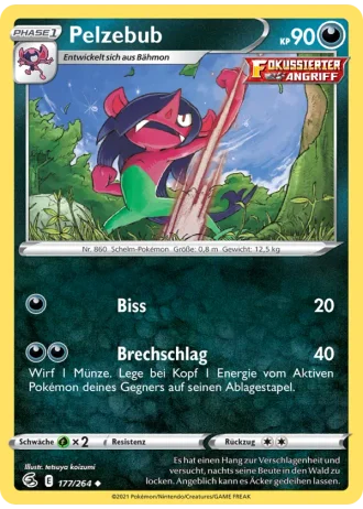 Pelzebub #177/264 — Fusionsangriff