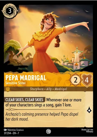 Pepa Madrigal - Sensitive Sister #37/204 — Archazia's Island