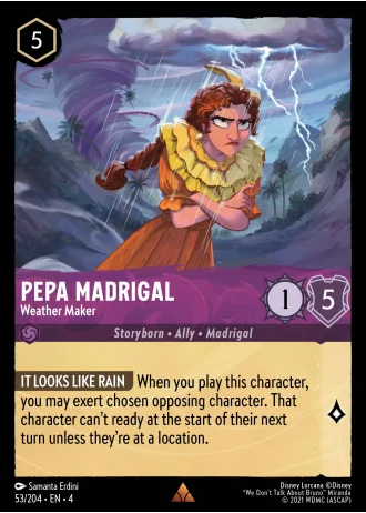 Pepa Madrigal - Weather Maker #53/204 — Ursula's Return