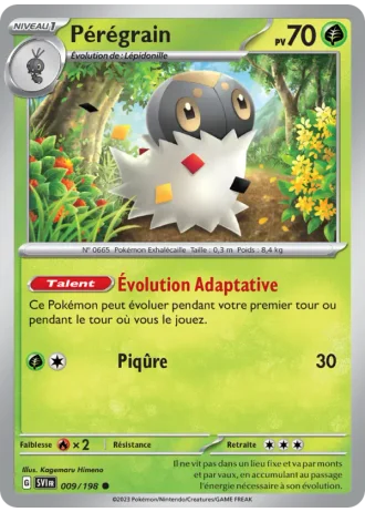 Pérégrain #009/198 — Écarlate et Violet