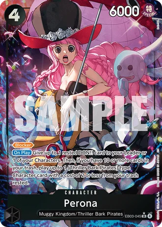 Perona (EB03-045) (Alternative Art) — ONE PIECE Heroines Edition (EB03)