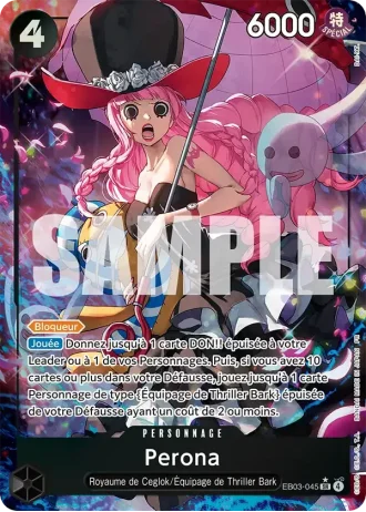 Perona (EB03-045) (Alternative Art) — ONE PIECE Heroines Edition (EB03)