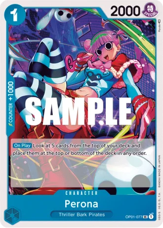 Perona (OP01-077) — Romance Dawn (OP01)
