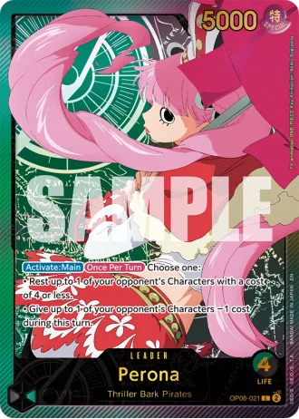 Perona (OP06-021) (Special Rare) — Anime 25th Collection (EB02)