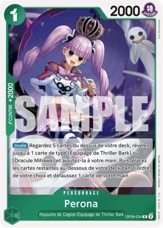Perona (OP09-034) — Les Nouveaux Empereurs (OP09)