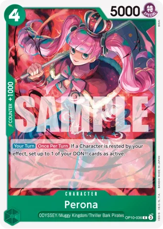 Perona (OP10-036) — Royal Blood (OP10)