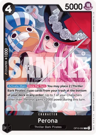 Perona (OP10-092) — Royal Blood (OP10)