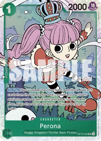 Perona (OP12-034) — Legacy of the Master (OP12)