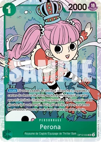 Perona (OP12-034) — l'Héritage du Maître (OP12)