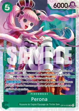 Perona (OP14-033) — Les Sept de la Mer d'Azur (OP14-EB04)