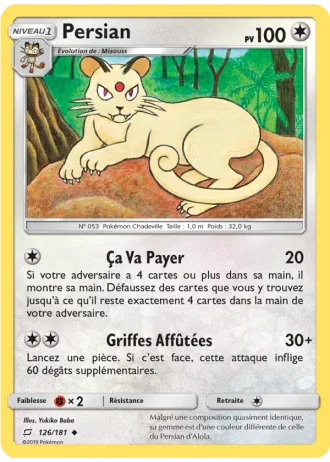 Persian #126/181 — Duo de Choc