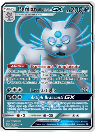 Persian di Alola GX #219 — Eclissi Cosmica