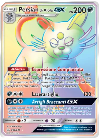 Persian di Alola GX #257 — Eclissi Cosmica