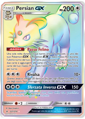 Persian GX #227/214 — Legami Inossidabili