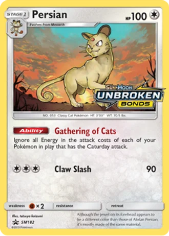 Persian SM182 — Sun & Moon Promos