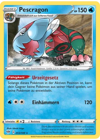 Pescragon #53/189 — Flammende Finsternis