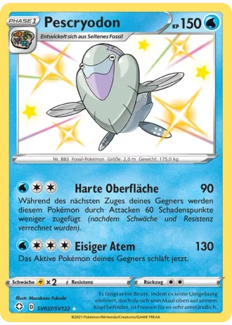 Pescryodon SV037/122 — Schillernde Schatzkammer (Glänzendes Schicksal)